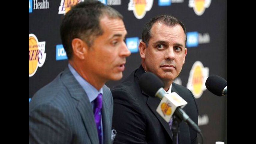 Vogel introduction caught up in ongoing Lakers drama