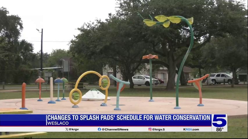 Residents react to new schedule for Weslaco's splash pads