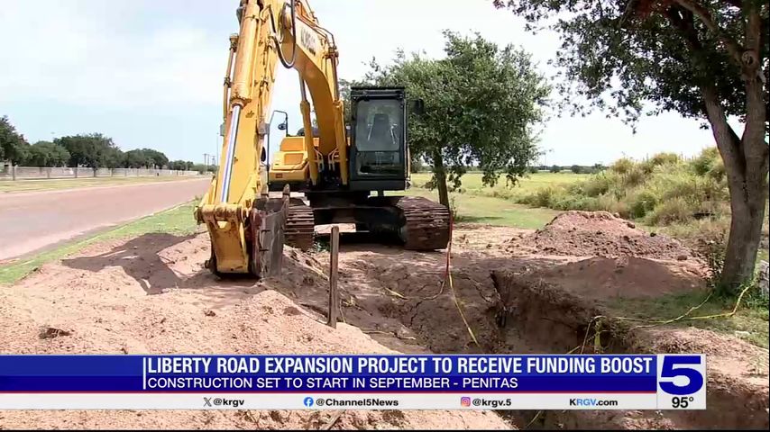 Road expansion project in Peñitas receives additional funding