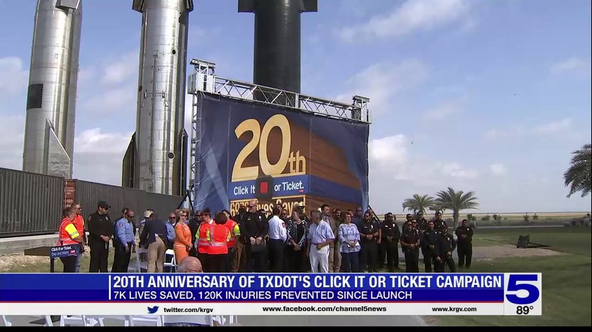 TxDOT marks 20th anniversary of Click it or Ticket campaign
