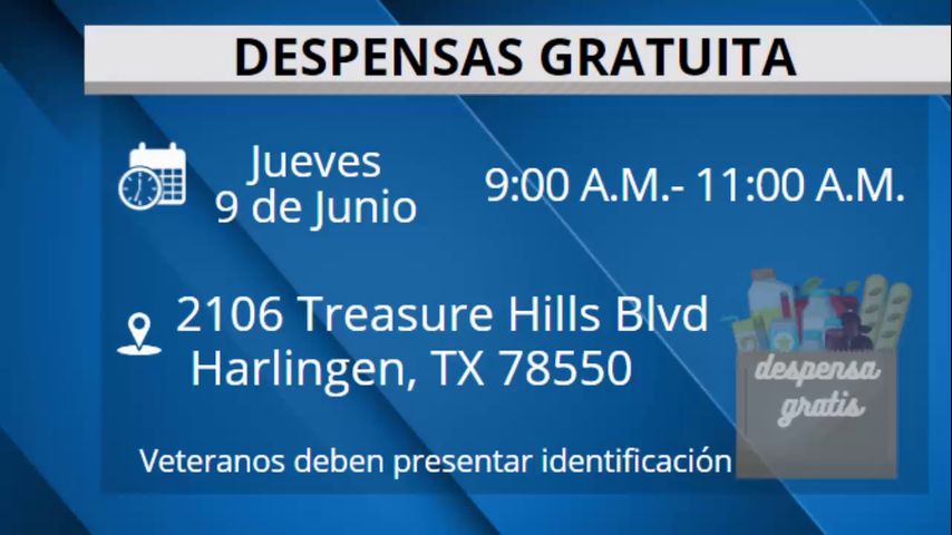 Harlingen VA ofrece servicio de despensa de alimentos gratis para veteranos elegibles