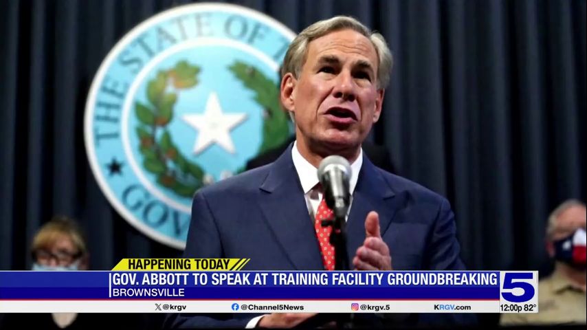 Gov. Abbott delivers remarks at Texas A&M facility groundbreaking in Brownsville