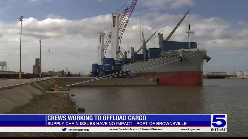 Port of Brownsville not impacted by shipping delays and supply chain issues