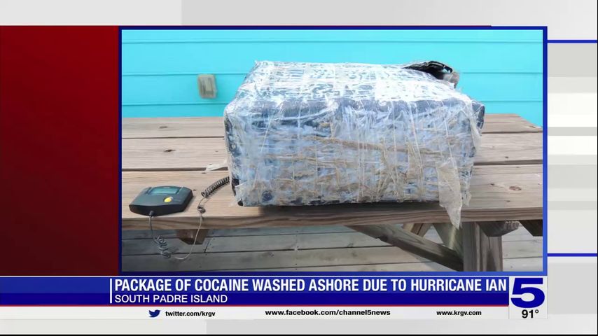 Cocaine package worth more than $1 million washed ashore on South Padre Island