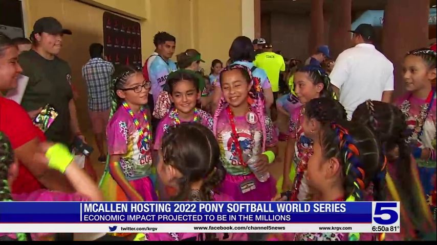 McAllen hosts 2022 Pony Softball World Series