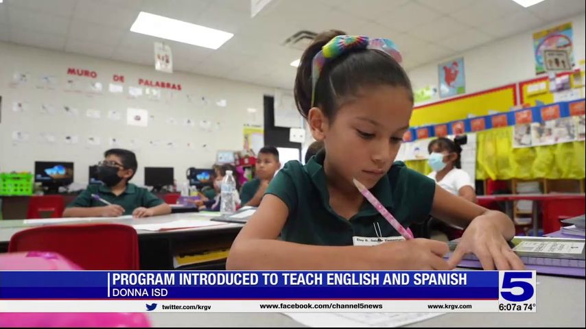 Donna ISD launches new dual language program