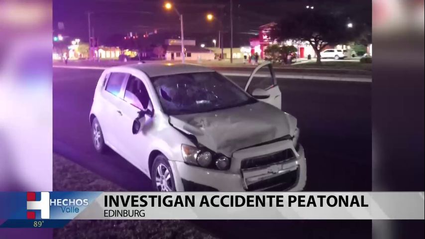 Accidente peatonal en Edinburg bajo investigación