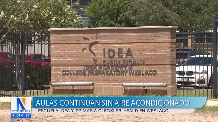 Escuelas en Weslaco presentan fallas con el aire acondicionado