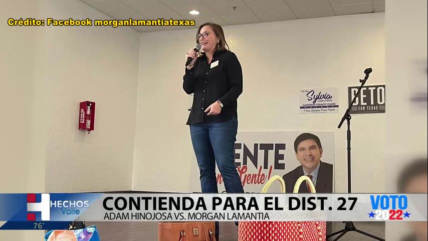Hinojosa y La Mantia se enfrentan en la contienda para el Distrito 27 del Senado de Texas