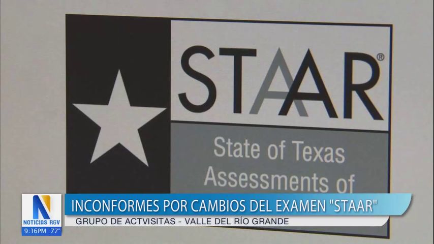 Grupo de activistas expresan inconformidad por cambios del examen STARR