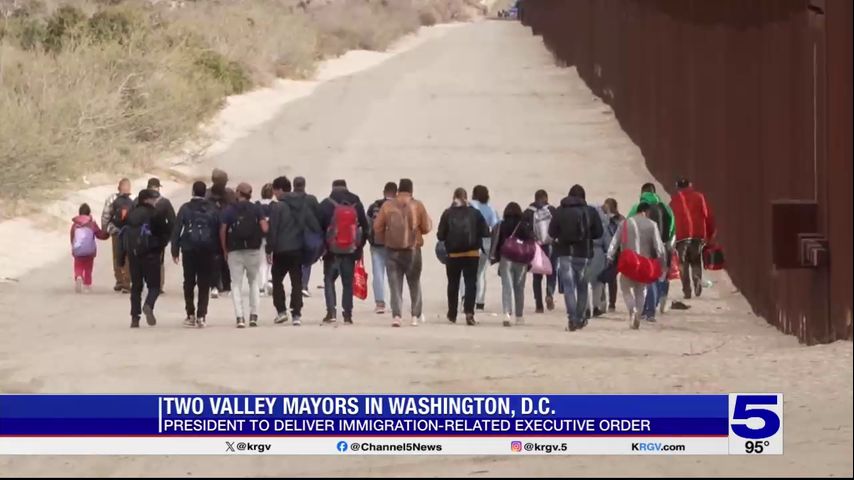 Valley mayors travel to Washington as President Biden signs executive order on immigration