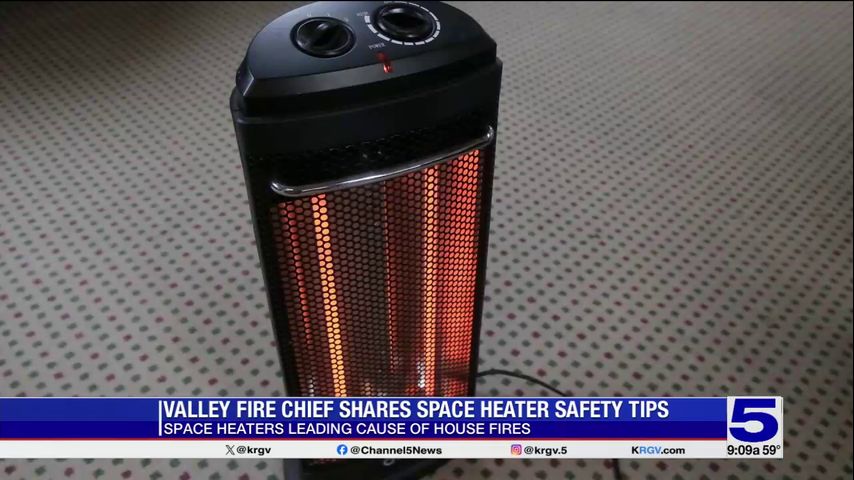Edinburg fire chief shares space heater safety tips