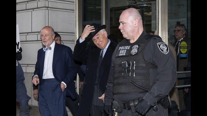 Trump ally Roger Stone sentenced to over 3 years in prison