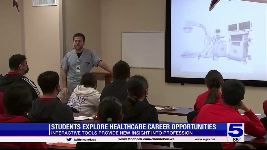 Roma High School students explore healthcare career opportunities