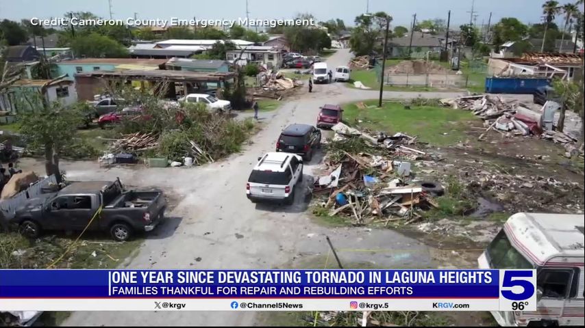 Cameron County commissioners mark first anniversary of deadly Laguna Heights tornado