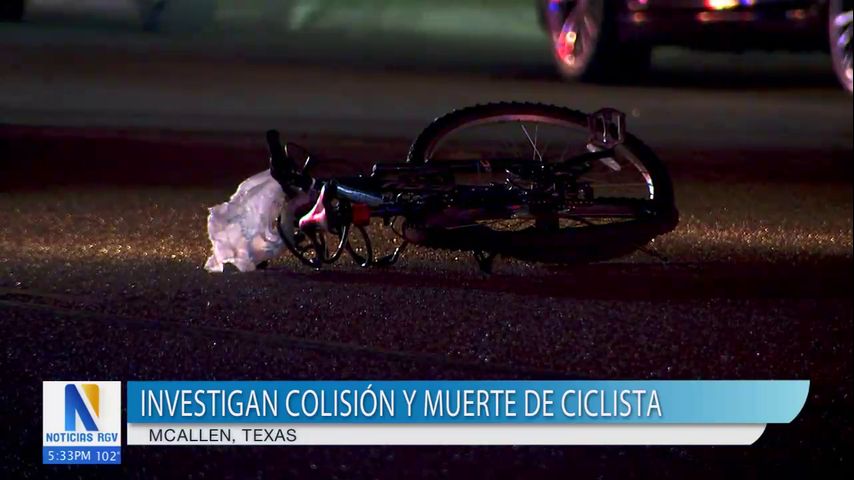 Identifican a ciclista fallecido tras un accidente en McAllen