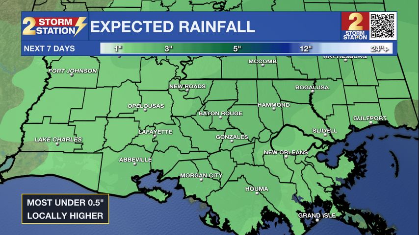 Saturday AM Forecast: Spotty showers during the day before a cold front ...