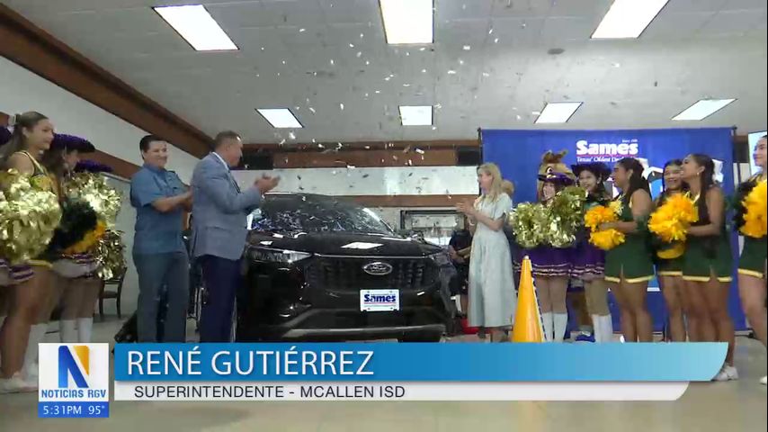 McAllen ISD realiza rifa por asistencia perfecta a clases