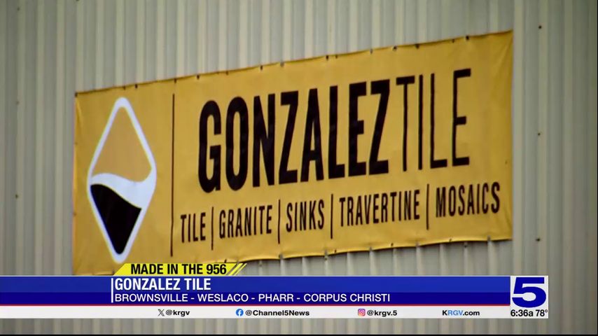 Made in the 956: Gonzalez tile