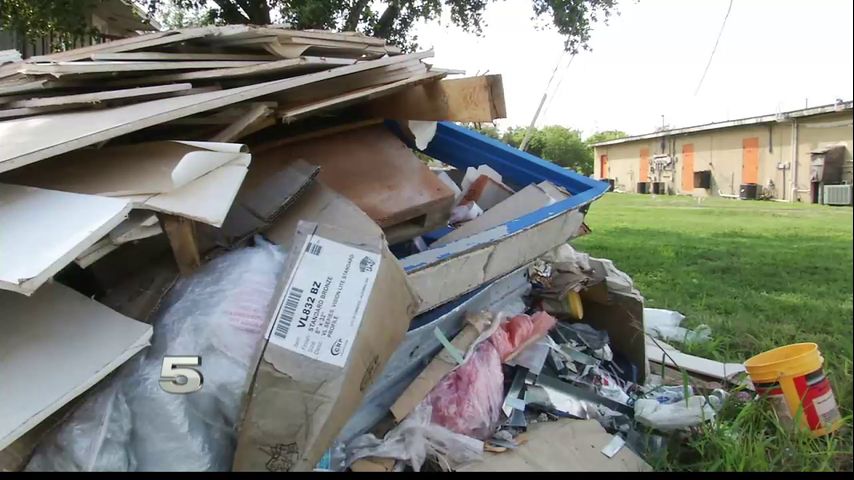 Man on Camera Dumping Trash at McAllen Home Weighs In on Situation