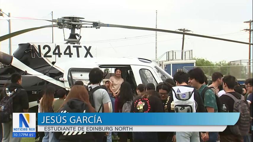 Camino hacia oficial del DPS en la ciudad de Edinburg