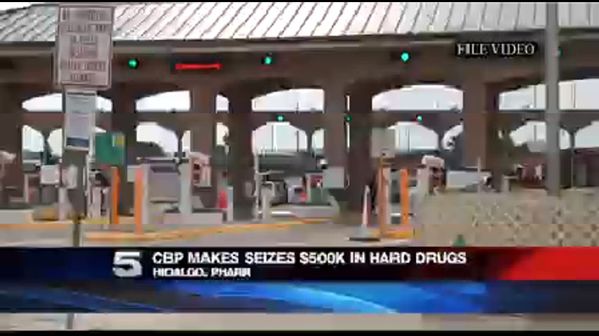 Confiscan Más de Medio Millón de Dólares en Contrabando de Drogas