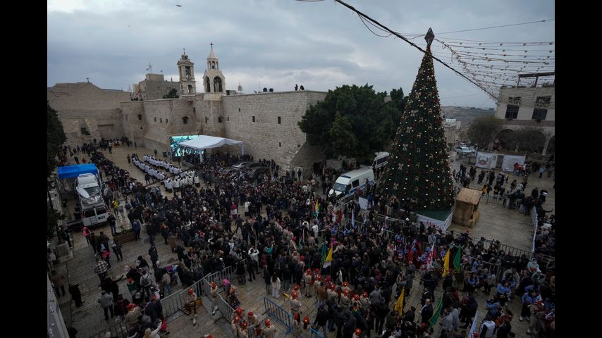 Grieving and often overlooked, Palestinian Christians prepare for a somber Christmas amid war