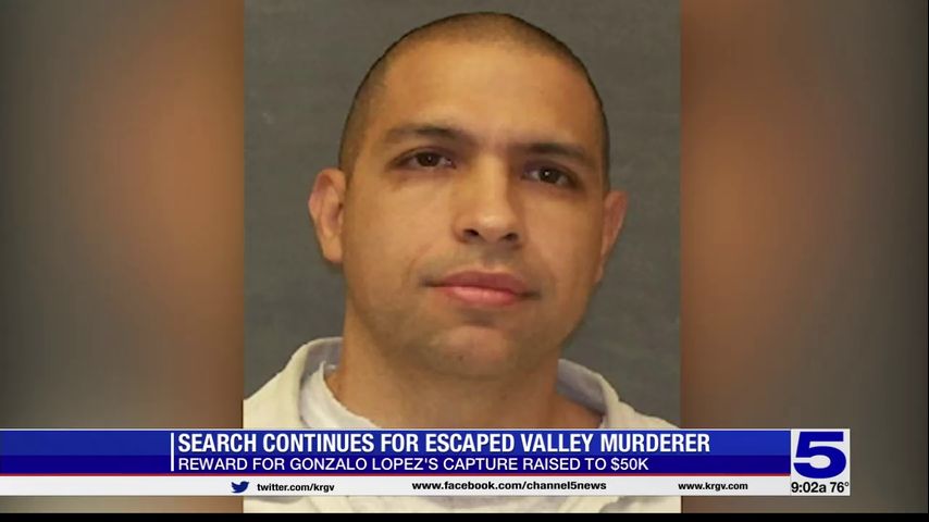 Escaped inmate from the Valley added to Texas 10 most wanted fugitives list
