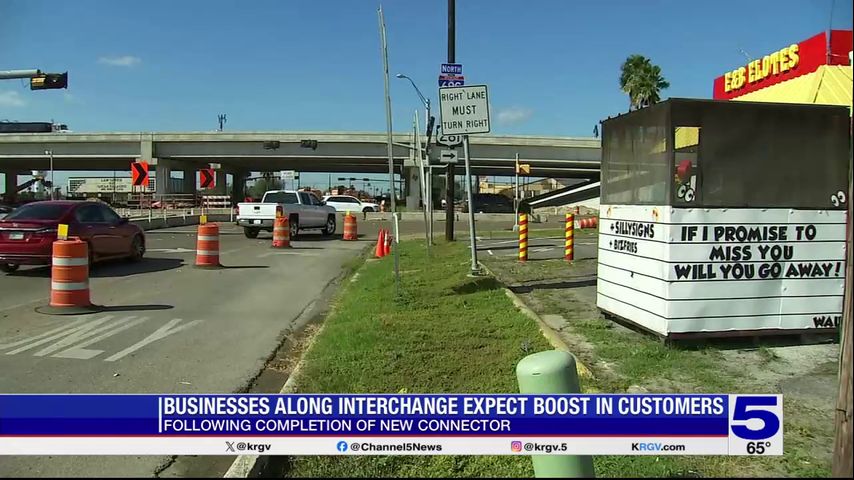 Business along the Pharr interchange expecting boost in customers