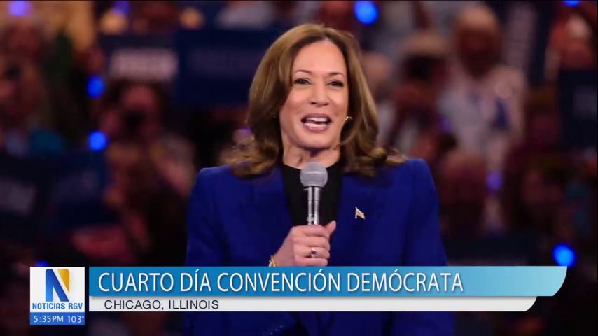 Harris cerrará convención demócrata esta noche aceptando nominación y marcando contraste con Trump