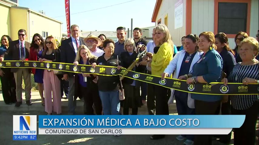 Realizan expansión medica a bajo costo en la comunidad de San Carlos