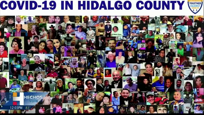 Presentan video conmemorativo en honor a víctimas del COVID-19 en el condado Hidalgo