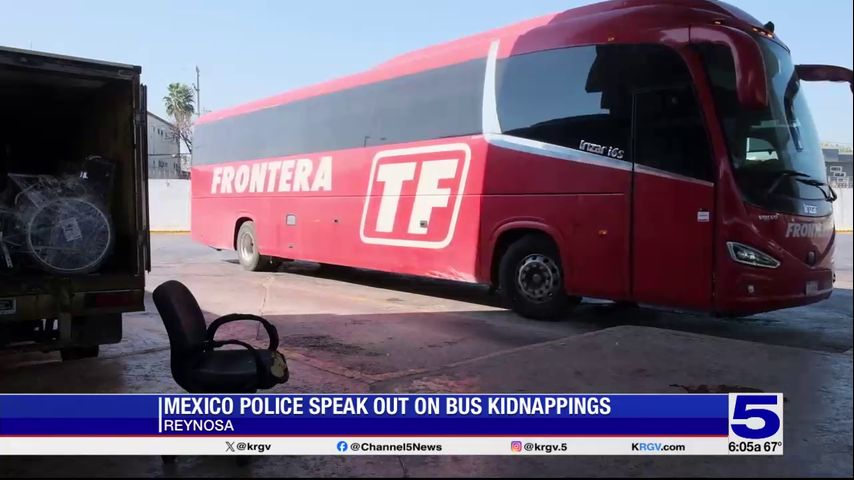 Mexico police speak out on bus kidnappings in Reynosa