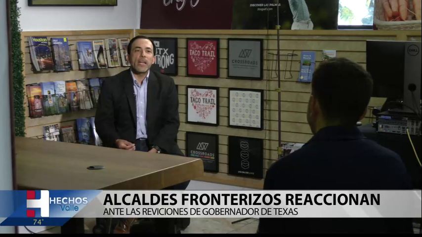 Alcaldes fronterizos reaccionan ante las reviciones de gobernador de Texas