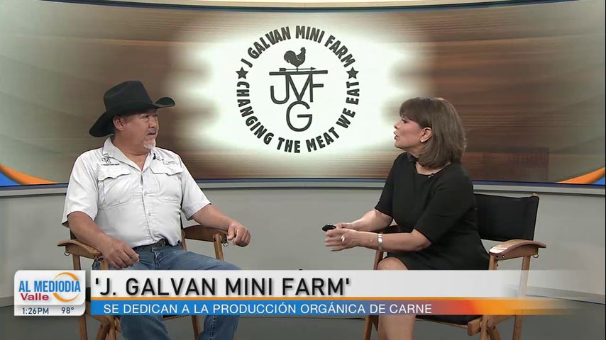 La Entrevista: 'J. Galvan Mini Farm' se especializa en la producción orgánica de carne