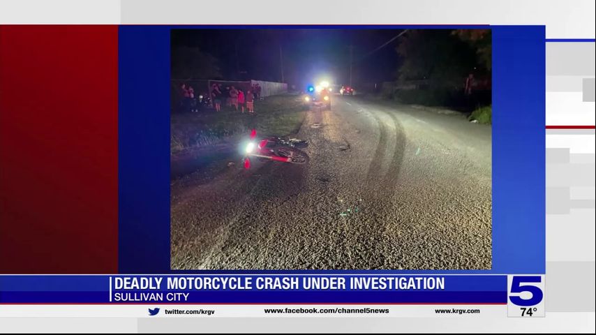 Dps Investigating Fatal Motorcycle Crash In Sullivan City