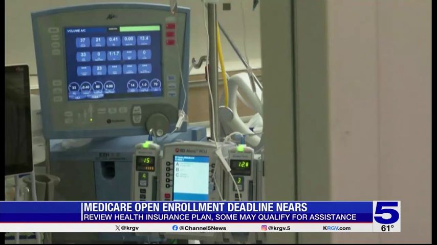 Valley health insurance agent discusses Medicare open enrollment deadline