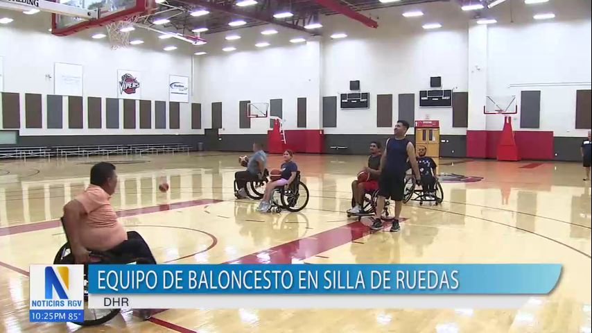 DHR Health crea un equipo de baloncesto de silla de ruedas