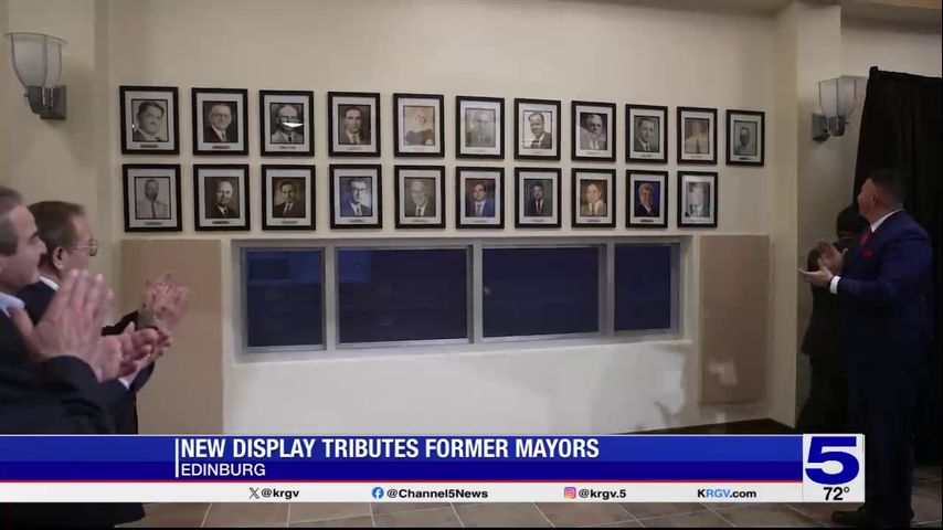 New display honors former Edinburg mayors