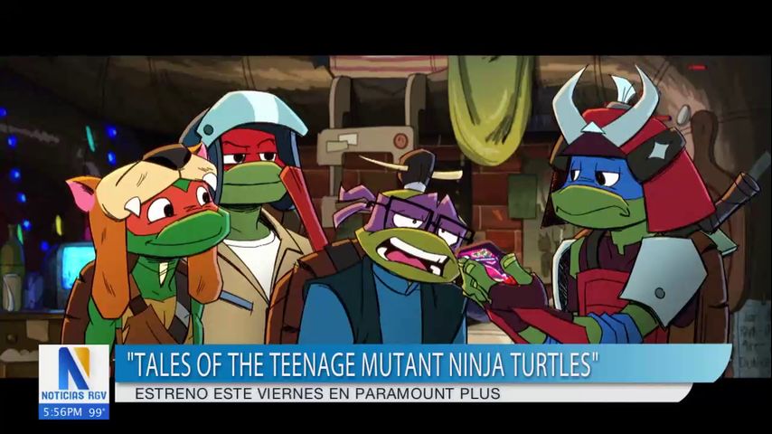 Estrenan serie animada de las Tortugas Ninjas