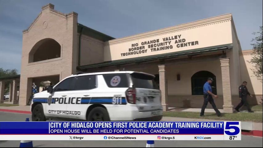 City of Hidalgo opens first police academy training facility