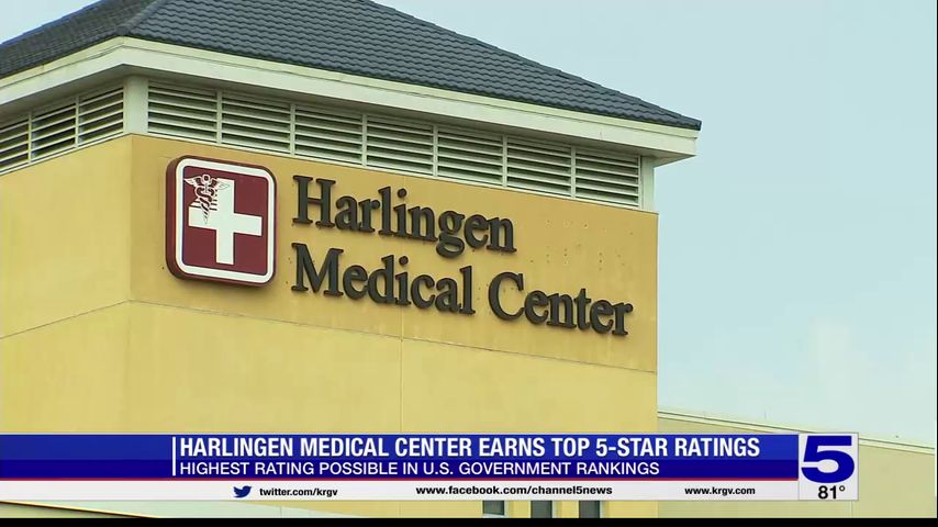 Harlingen hospital receives 5-star rating from Centers for Medicare & Medicaid Services