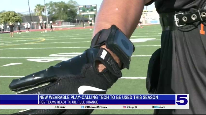Valley football teams using newly-approved wearable play-calling technology
