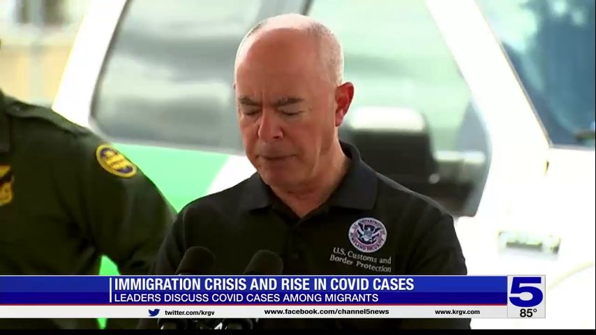 DHS Secretary Mayorkas visits south Texas amid increase in migrant apprehensions