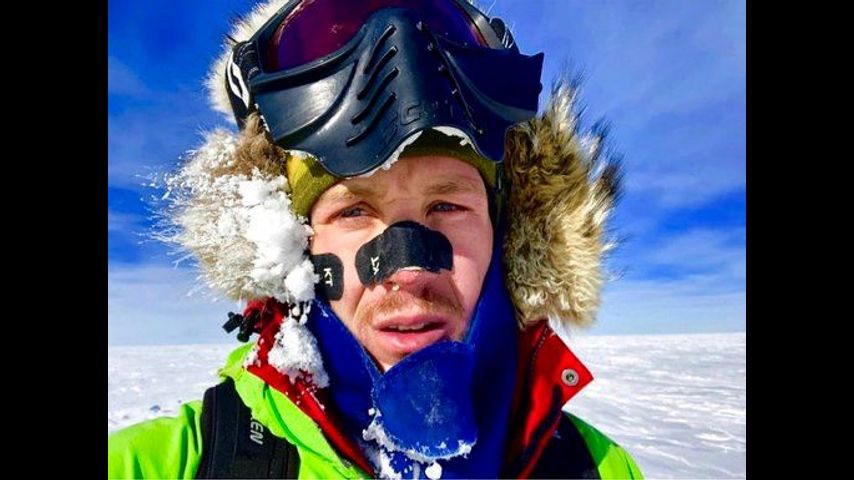 2nd man nears end of historic solo trek across Antarctica