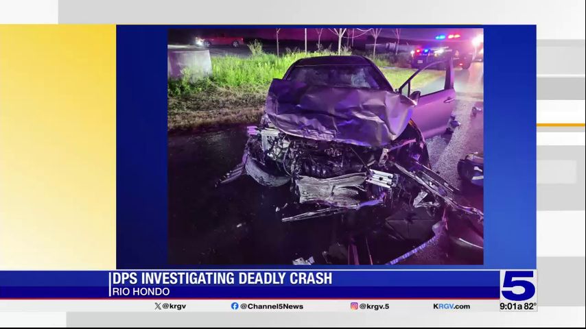 18-year-old Rio Hondo resident killed in two-vehicle crash