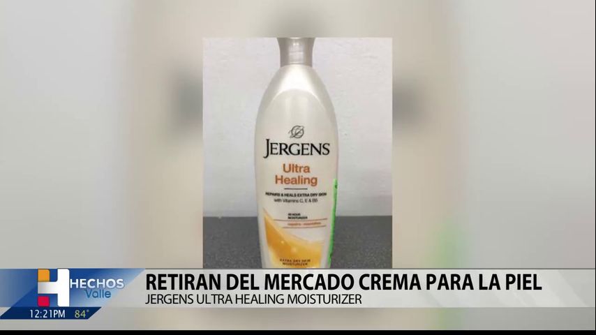 Retiran del mercado Jergens Ultra Healing Moisturizer debido a una posible contaminación bacteriana