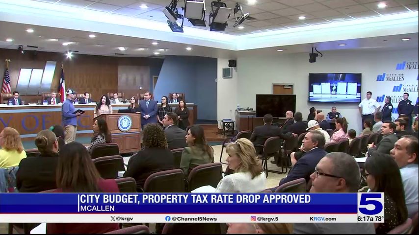 McAllen tax rate decrease part of newly approved $652 million budget