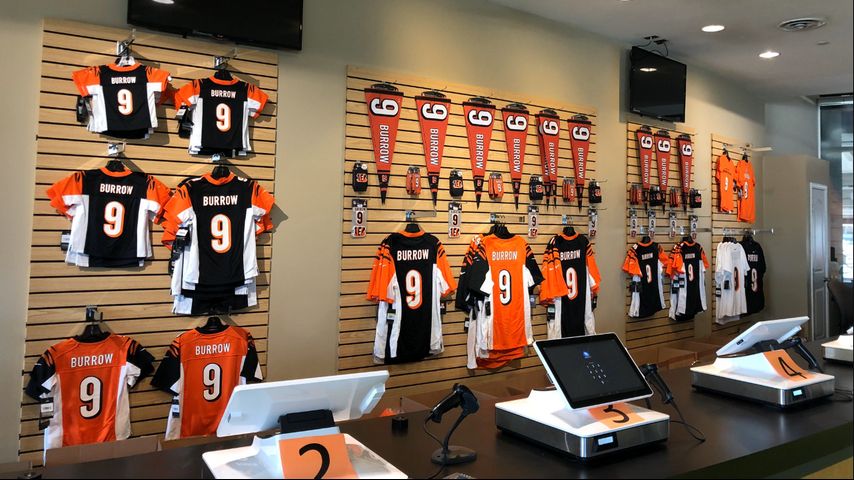 Cincinnati Bengals team store reopens Wednesday at Paul Brown Stadium