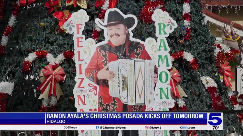 Ramon Ayala's Christmas Posada kicks off in Hidalgo